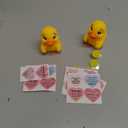 Couples Rubber Duck Gift – 2 Pack Emotional Support Ducks with Love Cards, Romantic Valentine’s Day Gift for Boyfriend Girlfriend Wife Husband,Couple Unique Gifts for Anniversary Engagement（Couple）