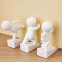 Cute Door Stopper, 3 Pcs, Decorative Door Wedge for Home and Office Floor, Decoration Doorstop(Patented)