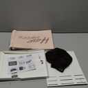 Halo Hair Extensions Real Human Hair Invisible Wire Extensions with Transparent Fish Line Wavy Curly Halo Clip in Human Hairpieces Dark Brown 14 Inch