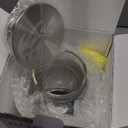 Bivvclaz 2 Liter 68 oz Glass Pitcher with Lid and Handle, Glass Carafe for Hot/ Cold Water, Large Iced Tea Pitcher for Coffee, Juice and Homemade Beverage