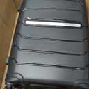 Samsonite Freeform Hardside Carry-On Luggage with Spinner Wheels - Hardshell Suitcase - TSA, Airline-Approved - Expandable Hard Shell, Smooth Rolling Wheels for Lightweight Travel Black