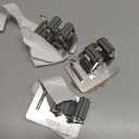 5 Pack Mop and Broom Holder Wall Mount, Silver Stainless Steel Mop and Broom Hanger with Hooks, Mop Broom Organizer for Closet Laundry Garage Garden Tool Organizer (Silver)