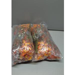 2 x 16 Bundles Artificial Mums for Outdoors Garden Home Decoration Fake Mums 2 Style Faux Silk Daisy for Outside Planter Front Porch Patio Indoor Home Wedding Garden Porch Window Box Planter Decoration