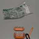 TATOFY for AirPod Pro 3 Case (2025) with Phone Stand Lanyard Lock Cleaning Kit, Compatible with Magsafe, Flowers Hard AirPods Pro 3rd Generation Cover for Women (Orange, AirPods Pro 3)