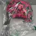 Yuxung 30 Pcs Artificial Faux Bougainvillea Fake Flower Silk Bougainvillea Branches UV Resistant Outdoor Indoor Decoration for Wedding Home Centerpieces Outside Decor (Rose Purple)