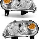 for 2006-2011 Chevy HHR Headlights Assembly Chrome Pair