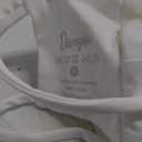 Danysu Backless Sports Bra Soft Workout Tops with Removable Padded Yoga Training Bras Strappy Going Out Top (Small, #2.twirl Front Princess White)