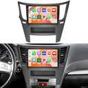 8 Core 4+64GB Android Car Stereo for Subaru Legacy Outback 2010-2014 Radio, 9 Inch IPS Touchscreen Car Radio with Wireless Carplay Android Auto 59UI GPS WiFi 32EQ DSP Backup Camrea