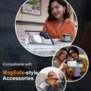 Temdan Magnetic for Samsung Galaxy S23 Ultra Case, [Innovate Stand][Military Grade Drop Protection][Non Slip][Translucent Matte] Shockproof Phone Case for Galaxy S23 Ultra 6.8" 2023 -Blue