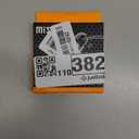 Misxi [2 Pack] Waterproof Hard Case with Tempered Glass Compatible with Apple Watch Series 11 (2025) Series 10 42mm, Overall Protective Cover for iWatch Screen Protector, 1 Jet Black + 1 Transparent