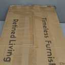 Royal Windsor Fluted Nightstand with 3 Drawers, Side End Table, Accent Storage Cabinet,Modern Night Stand Bedside Table for Bedroom,Black