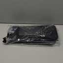 HECASA Pair Sun Visor with LED Lights Compatible with 1997-2004 Chevrolet Corvette C5 Replacement for 10442033 10442034 Left Driver & Right Passenger Side Sun Shades Black