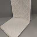 Christmas Tree Collar, 6 Panels Rustic White Luxury Plush Faux Fur Tree Ring, Thick Horizontal Crossed Diamond Textured Christmas Tree Base Cover, Soft Tree Skirt for Xmas Decorations Home Decor