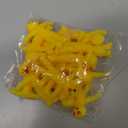 20Pcs Stretchy Character Toys,Rubber Stretchy Man Yellow Toy,Tiny Pocket Toys,Gujitzu Stretcher Toys,Yellow Stretch Sensory Fidget,