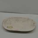 Bloomingville Hand-Carved Paulownia Wood Bowl with Whitewashed Finish