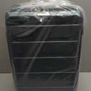 KROSER Carry On Luggage with Spinner Wheels & Built-in TSA Lock, Expandable Top Loading Hard Shell Suitcase Large Capacity Durable Rolling Luggage with USB Port, Carry-On 20-Inch, Dark Green