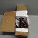 Glass Hummingbird Feeder for Outdoors: Leak Proof Hanging Hummingbirds Present for Women - Ant Moat & Hang Hook Included, Metal Base with 4 Feeding Ports & Perch, 20 Fluid Oz, Best Garden Decor (Small, Green)