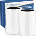 Blue Pure 411 Replacement Filters Compatible with Blueair Blue Pure 411 Genuine, 411+, 411 Auto and MINI Air Purifier, Include 2 Particle and 2 Activated Carbon