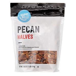 Amazon Brand - Happy Belly Pecan Halves, No Added Salt, 16 ounce (Pack of 1)and Love Crunch Organic Dark Chocolate & Red Berries Granola, 11.5 oz (Pack of 1), Non-GMO, Fair Trade, by Nature's Path, Best By: 2025 Aug 31   Amazon Brand - Happy Belly Pecan Halves, No Added Salt, 16 ounce (Pack of 1)and Love Crunch Organic Dark Chocolate & Red Berries Granola, 11.5 oz (Pack of 1), Non-GMO, Fair Trade, by Nature's Path, Best By: 2025 Aug 31