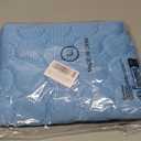 Summer Dog Cooling Mat,2025 Ice Silk Self Cooling Pad for Dogs Cats,Washable & Portable Cooling Dog Bed Indoor Outdoor(Blue,28''x22'')