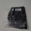 luvamia Jean Shorts for Women Mid Rise Trendy Stretchy Crossover Waist Denim Shorts Raw Hem Casual Summer Pockets (2XL, Black)