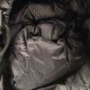 Waterproof Outdoor Blanket 82X 55 Packable, Stadium Blankets for Camping with Sherpa Fleece Lining, Large Windproof Emergency Throw for Garss Picnic Hiking Road Trip, Machine Washable, Black 300GSM