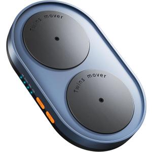 Vaydeer Dual Turntable Mouse Mover, Turbo 3 Mouse Jiggler with Adjustable Intervals, ON/Off Switch, Undetectable & Noiseless Mouse Shaker Simulate Realistic Mouse Movement for Secure Computer Activity