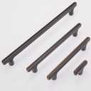 3 x 10 Pack Oil Rubbed Bronze Cabinet Knobs - Zinc Alloy, 29mm x 40mm x 39mm, Modern Style, Ambidextrous, Indoor Use