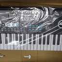 61 Key Piano Keyboard with Built-in Speaker & Microphone, Portable Electronic Digital Piano for Beginners, Ideal Musical Gift with Teaching Features