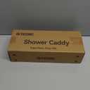 YASONIC Shower Caddy Hanging, Never Rust Shower Organizer Hanging, Aluminum Shower Racks for Inside Shower with Hooks for Razor, Bathroom Organizers and Storage with Soap Holder, Bright Silver