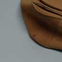 Genuine Leather Shoulder Crossbody Purse For Women with Adjustable Strap, Mobile Pocket & Outside & Inside Zipper (Brown)