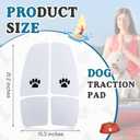 Drydiet Dog Traction Pad Dog Paddle Board Kayak Accessories 21.2 x 15.3 Inch Non Slip Deck Grip Mat Surfboard Traction Grip EVA Foams for Sup Skimboard Paddleboard Surfboard, about 21.2 x 15.3 x 0.2"