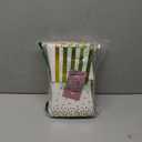 102 Pack Gold Foil Mini Popcorn Boxes for Movie Night Party Supplies, 3 Designs (20oz, 3.5x3.5x5.5 in)