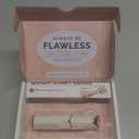 Finishing Touch Flawless Facial Hair Remover for Women, Rose Gold Electric Face Razor with LED Light, Recyclable Packaging