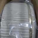 Adjustable Vanity Stool with Storage, 360 Swivel Makeup Stool Chair Small Velvet Round Ottoman with Gold Base for Bedroom (Beige)