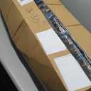 OUTDOOR LIVING SUNTIME Sofa Chair, Oversize Padded Moon Leisure Portable Stable Comfortable Folding Chair for Camping, Hiking, Carry Bag. Grey