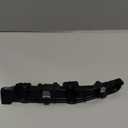 Bumper Support Bracket, Left Side Front Bumper Retainer Bracket Hold Mount No.62221JA01A for Nissan Altima 2007-2012 ABS Plastic Black, 1 Pc