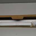 Closet Rods for Hanging Clothes, 17 to 39 Inch Heavy Duty Stepless Adjustable Closet Hanging Rod, 1.3 Inch Diameter Metal Closet Rod for Wardrobes Laundry Bedroom RV, White