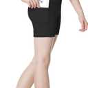 B&GCozy Girls Volleyball Shorts 3 Pack with Pockets, Athletic Gymnastics Cheer Biker Shorts, 4-Way Stretch, Machine Wash, Size XS 2-Pack