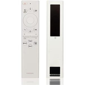 BN59-01391A Solar Voice Remote for Samsung Frame TV Remote Replacement with Voice Search, Apps and Solar Charging for Samsung 2021-2025 Neo LED Smart 4K Ultra HD TV, 4 Shortcut Buttons