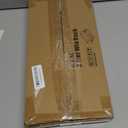 KLM Liquor Bottle Display Shelf, Coffee Syrup Rack Organizer, 2 Step Countertop Liquor Wine Rack, mini bar,Liquor Cabinet, Home Retro Bar Shelf Stand for Liquor Whiskey, Spirits, Brown