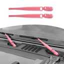 RT-TCZ for Jeep JL Windshield Wipers Arm Cover Trim Cowls for Jeep Wrangler JL Gladiator JT 2018 up Pink Exterior Accessories 2pcs