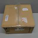 11.8" Boho Jute Plug in Pendant Light, Handwoven Natural Hanging Lamp Plug in with Dimmable Light Switch, Wicker Hanging Light Fixture for Bedroom Living Room Kitchen (No Bulb Included)