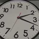 Mosewa Large Wall Clock 16 Inch Battery Operated Clock Decorative for Bedroom Living Room Kitchen Home Office
