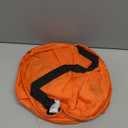 Halloween Trick or Treat Bags Candy Bucket Basket Decoration, Light Up Ghost Sweet Bags Multipurpose Reusable Goody Buckets for 2025 Halloween Party Decor Supplies Favors Gifts, 2 Pack