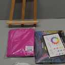 59pcs Acrylic Paint Set - Art Supplies Kit With 24 Non-Toxic Paints, Easel, Brushes, Canvas for Kids, Artists and Beginners, Pink