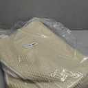 Softlife Faux Jute Washable Area Rug for Front Door Entryway, 3x5 Indoor Non Slip Small Mat for Kictchen Entry Bathroom, Small Solid Boho Natural Rugs for Inside Entrance Hallway, Cream Beige