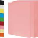 50 Sheets 65lb /180GSM Pink Cardstock Paper  Premium Heavy-Weight Paper for Crafts, DIY Projects, Scrapbooking, Handmade Cards, Printing, and More  Vibrant Colors, Printer-Friendly