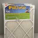 Filtrete 24x30x1 AC Furnace Air Filter, MPR 700, MERV 8, Tough on Pollen, Easy on Airflow, 3-Month Pleated 1-Inch Electrostatic Air Cleaning Filter, 4-Pack (Actual Size 23.81 x 29.81 x 0.81 in)