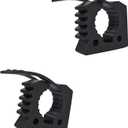 Quick-Release Rubber Clamp,Rubber Mount Clamps from 1'' to 1-1/3'' in Diameter Tools,Used by vehicle on Off-road vehicles, UTVs, ATVs (2p)